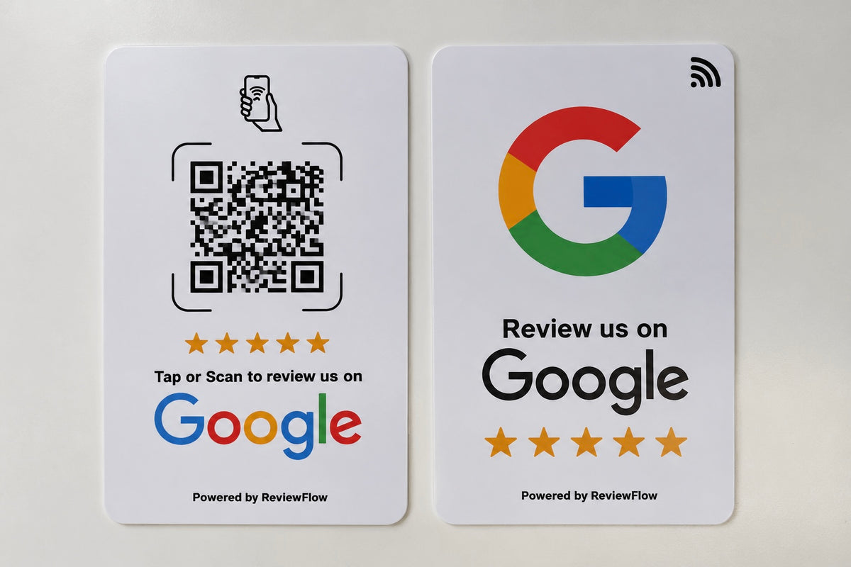 ReviewFlow Proffspaket – 100 kort